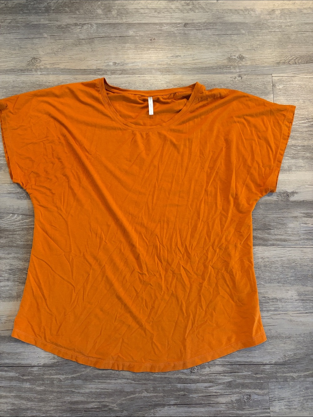 Saivana Bright Orange Short Sleeve Crew Tee